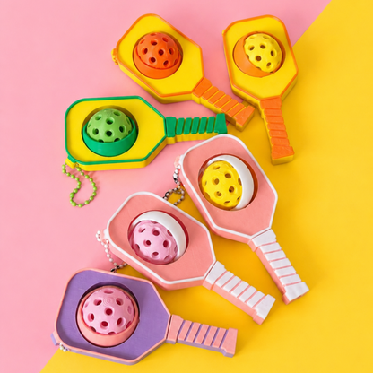 Spinning Pickleball Bag Charm