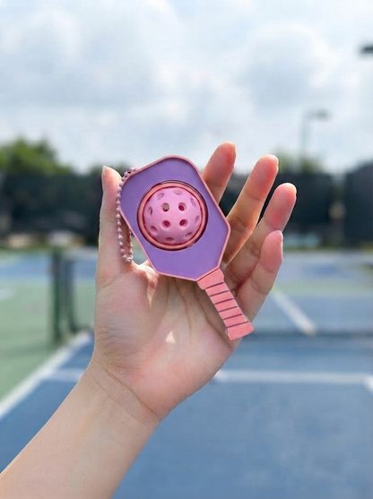 Spinning Pickleball Bag Charm