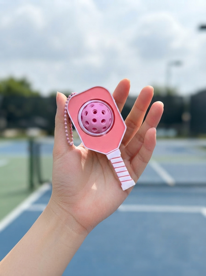 Spinning Pickleball Bag Charm