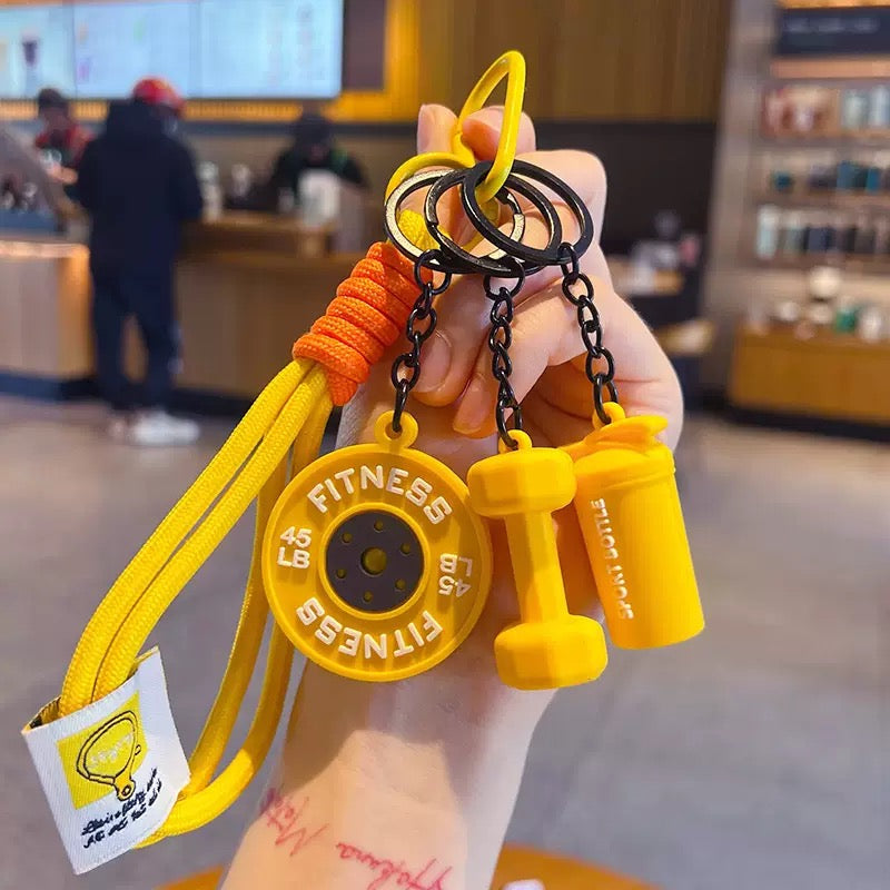 Iron Spirit Gym Bag Charm
