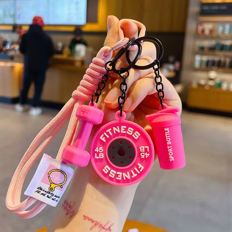 Iron Spirit Gym Bag Charm