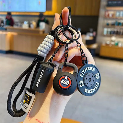 Iron Spirit Gym Bag Charm