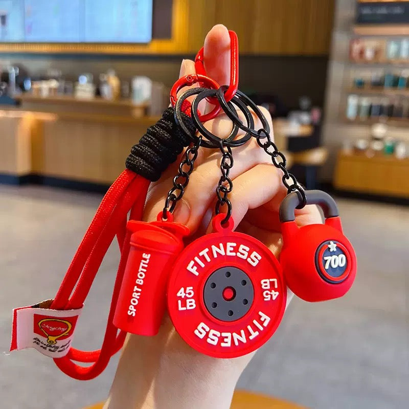 Iron Spirit Gym Bag Charm