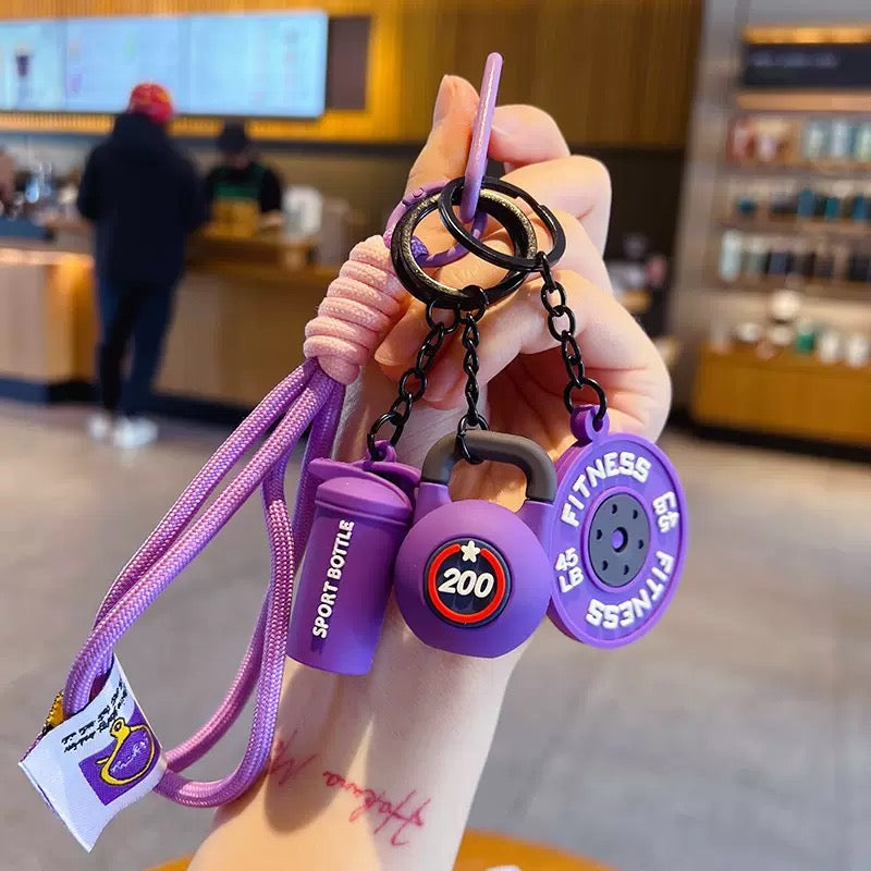 Iron Spirit Gym Bag Charm
