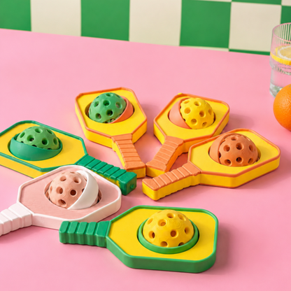 Spinning Pickleball Bag Charm