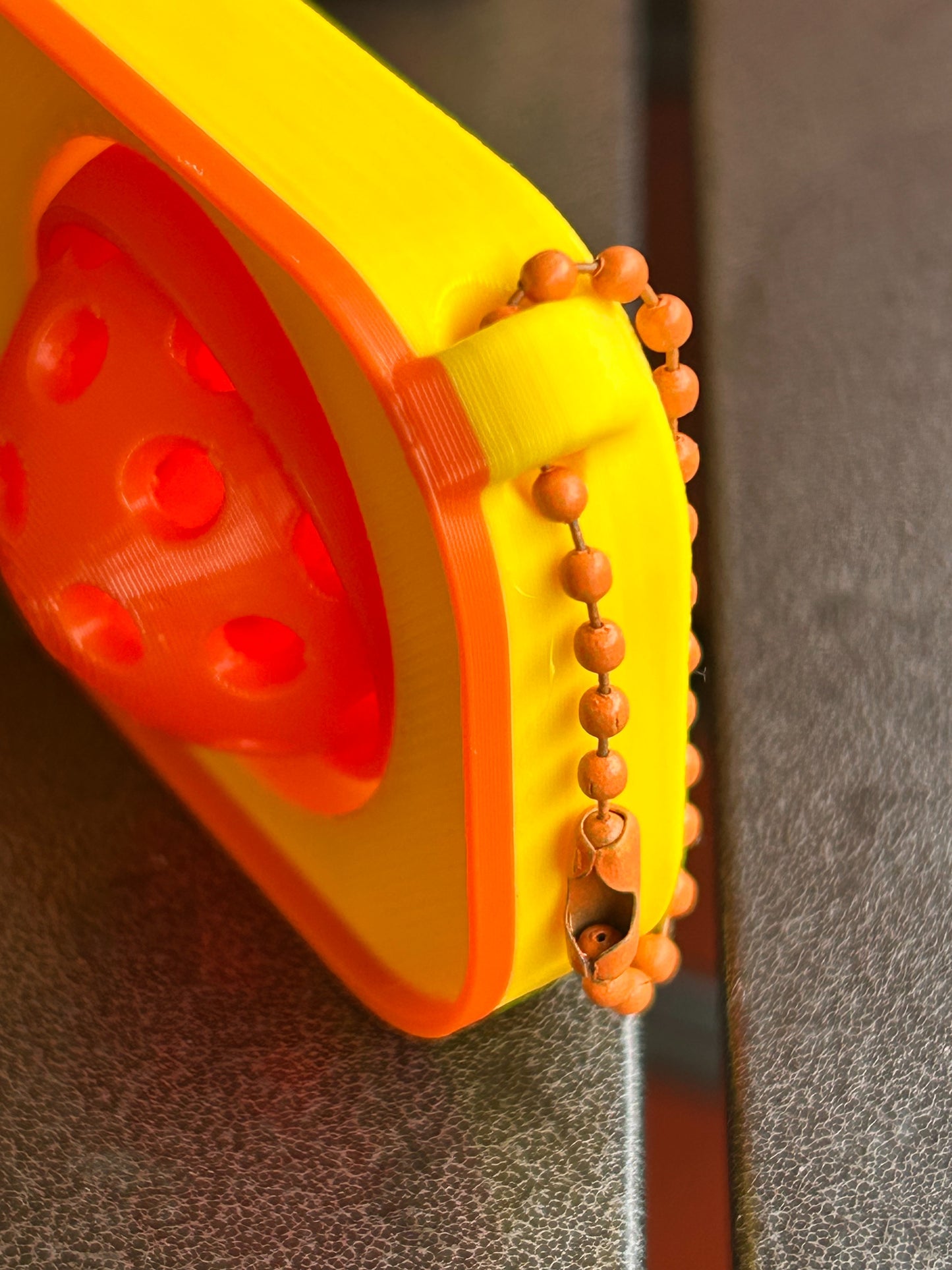Spinning Pickleball Bag Charm